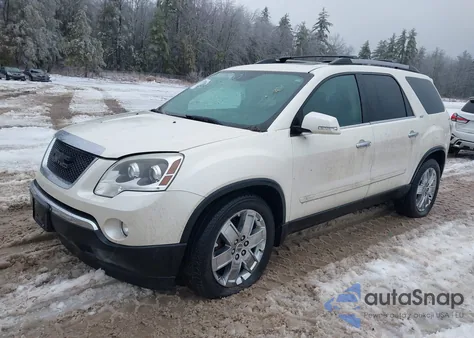 2010 GMC Acadia Slt-2 from USA, damaged, VIN 1GKLVNEDXAJ229177